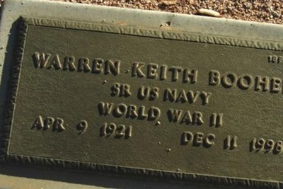 Warren Keith Booher on Sysoon