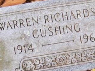 Warren Richardson Cushing on Sysoon