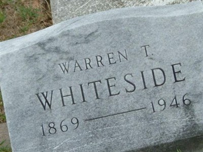 Warren T Whiteside on Sysoon