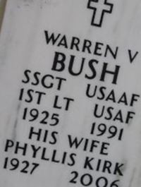 Warren V. Bush on Sysoon