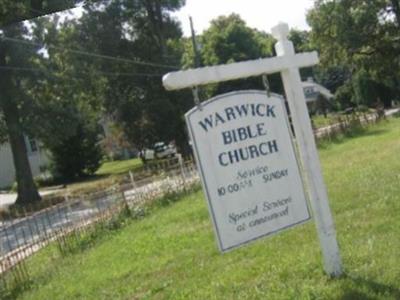 Warwick Bible Church Cemetery on Sysoon