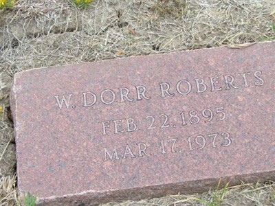 Washington Dorr Roberts on Sysoon