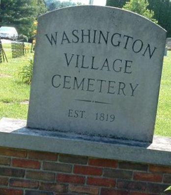 Washington Village Cemetery on Sysoon