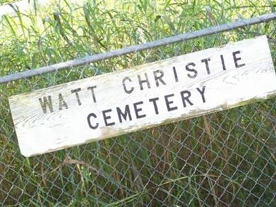 Watt-Christie Cemetery on Sysoon