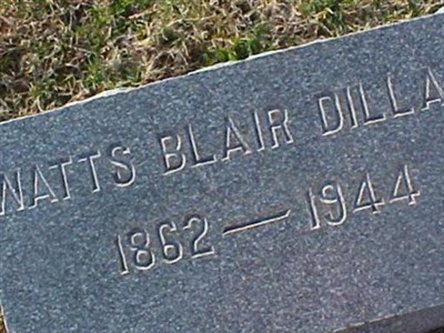 Watts Blair Dillard on Sysoon