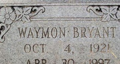 Waymon Bryant on Sysoon