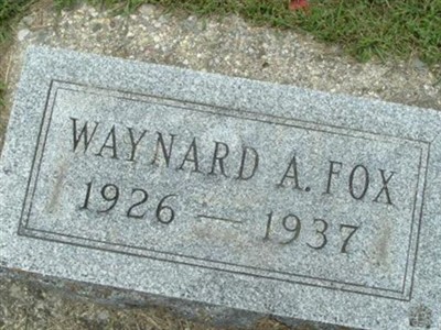 Waynard Amos Fox on Sysoon
