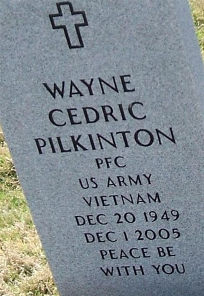 Wayne Cedric Pilkinton on Sysoon
