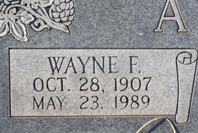 Wayne F. Atkins on Sysoon