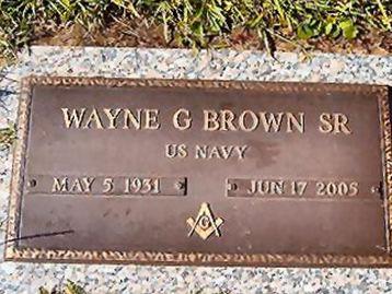 Wayne G. Brown, Sr on Sysoon