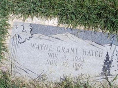 Wayne Grant Hatch on Sysoon