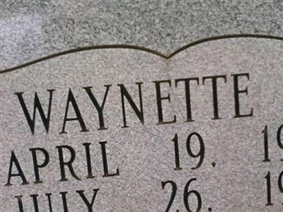 Waynette Meece Kee on Sysoon