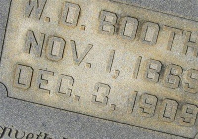 W. B. Boothe on Sysoon