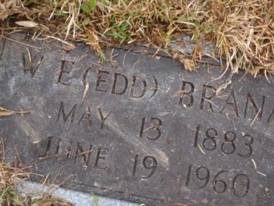 W E "Edd" Branam on Sysoon