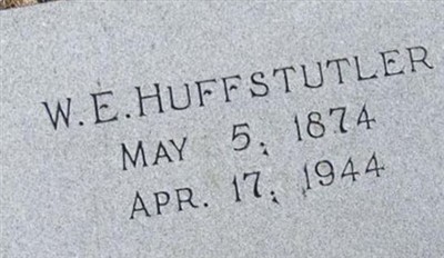 W. E. Huffstutler on Sysoon