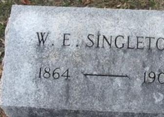 W. E. Singleton on Sysoon