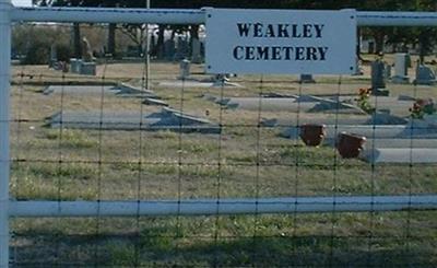 Weakley Cemetery on Sysoon