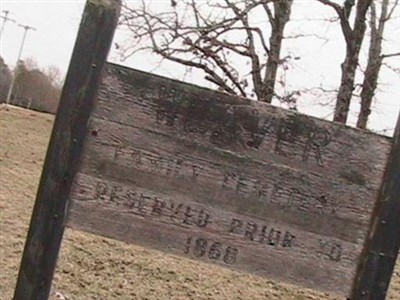 Weaver Cemetery on Sysoon