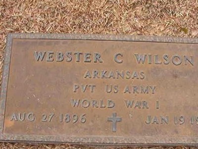 Webster C Wilson on Sysoon