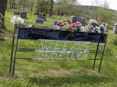 Weems Cemetery on Sysoon