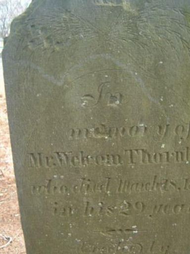 Welcome Thornton on Sysoon