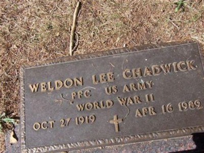 Weldon Lee Chadwick on Sysoon