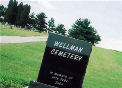 Wellman Cemetery on Sysoon