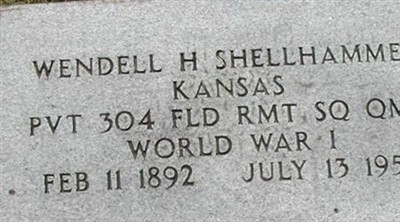 Wendell H Shellhammer on Sysoon