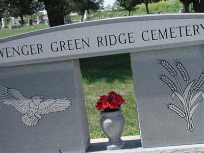 Wenger Green Ridge Cemetery on Sysoon