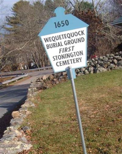 Wequetequock Burial Ground on Sysoon