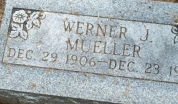 Werner J. Mueller on Sysoon