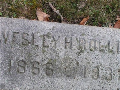 Wesley H Rollins on Sysoon