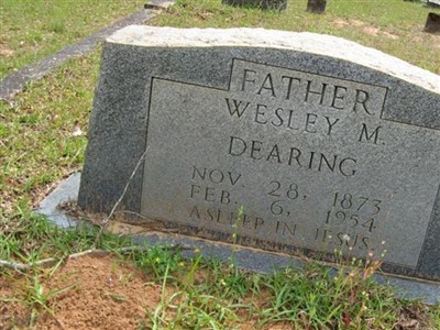 Wesley M Dearing on Sysoon