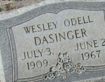 Wesley Odell Dasinger on Sysoon