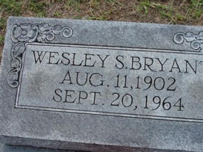 Wesley Silbert Bryant on Sysoon