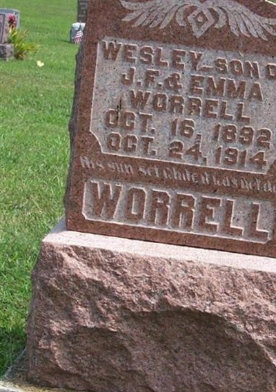 Wesley Worrell on Sysoon