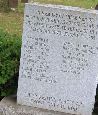 West Haven Green Cemetery on Sysoon