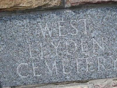 West Leyden Cemetery on Sysoon