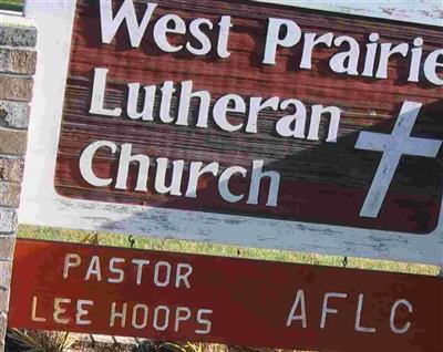 West Prairie Lutheran Cemetery on Sysoon