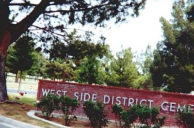 West Side District Cemetery on Sysoon