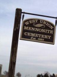 West Union Mennonite Cemetery on Sysoon