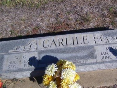 W G Carlile on Sysoon