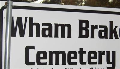 Wham Brake Cemetery on Sysoon
