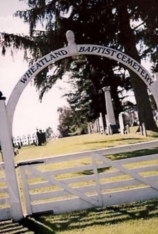 Wheatland Baptist Cemetery on Sysoon