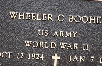 Wheeler C Booher on Sysoon