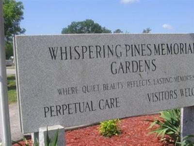 Whispering Pines Memorial Gardens on Sysoon