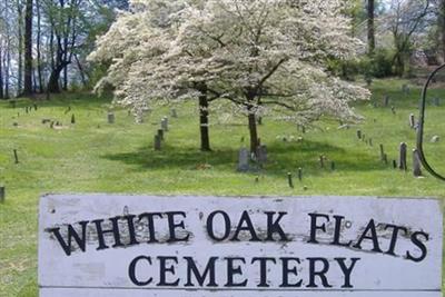 White Oak Flats Cemetery on Sysoon