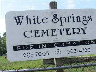White Spring Cemetery on Sysoon
