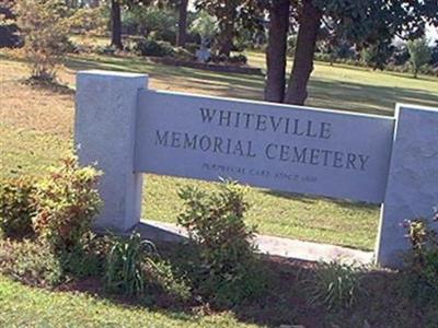 Whiteville Memorial Cemetery on Sysoon