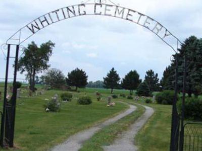 Whiting Cemetery on Sysoon